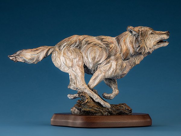 Chasing the Hungry Wind (Wolf) — Rowe Fine Art Gallery